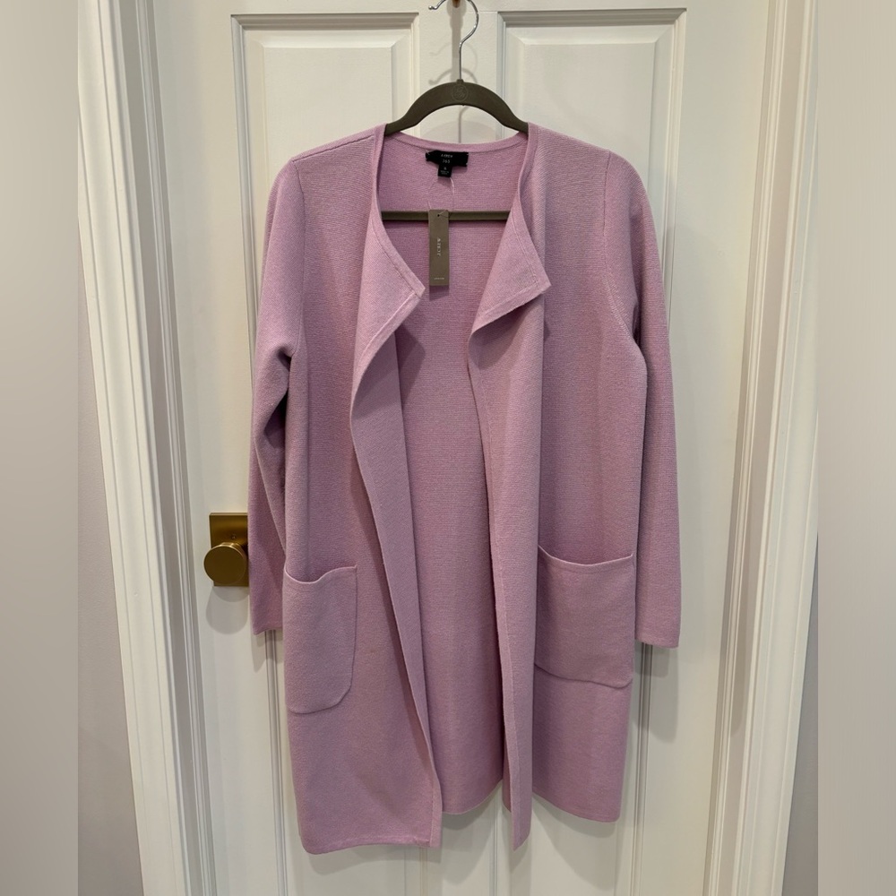 NWT  JCrew lilac/orchid sweater